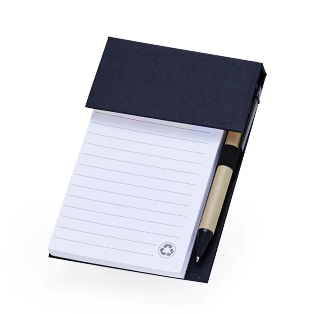 BLOCO DE ANOTAÇÕES COM AUTOADESIVOS E CANETA - Imagem 4